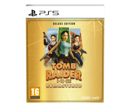 Gra PS5 PlayStation Tomb Raider I-III Remastered Starring Lara Croft: Deluxe Edi